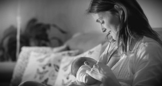 Mother Breastfeeding Her Baby