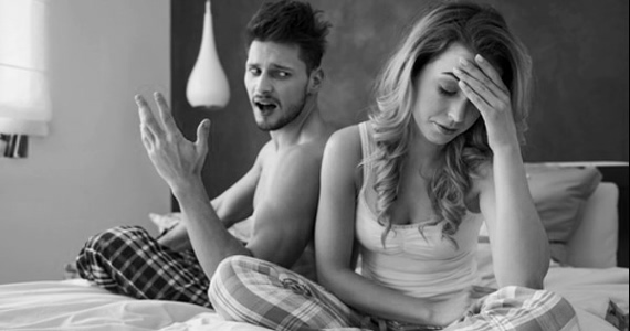 Man Shouting at Wife