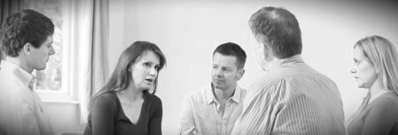 Family Confronting an Alcoholic